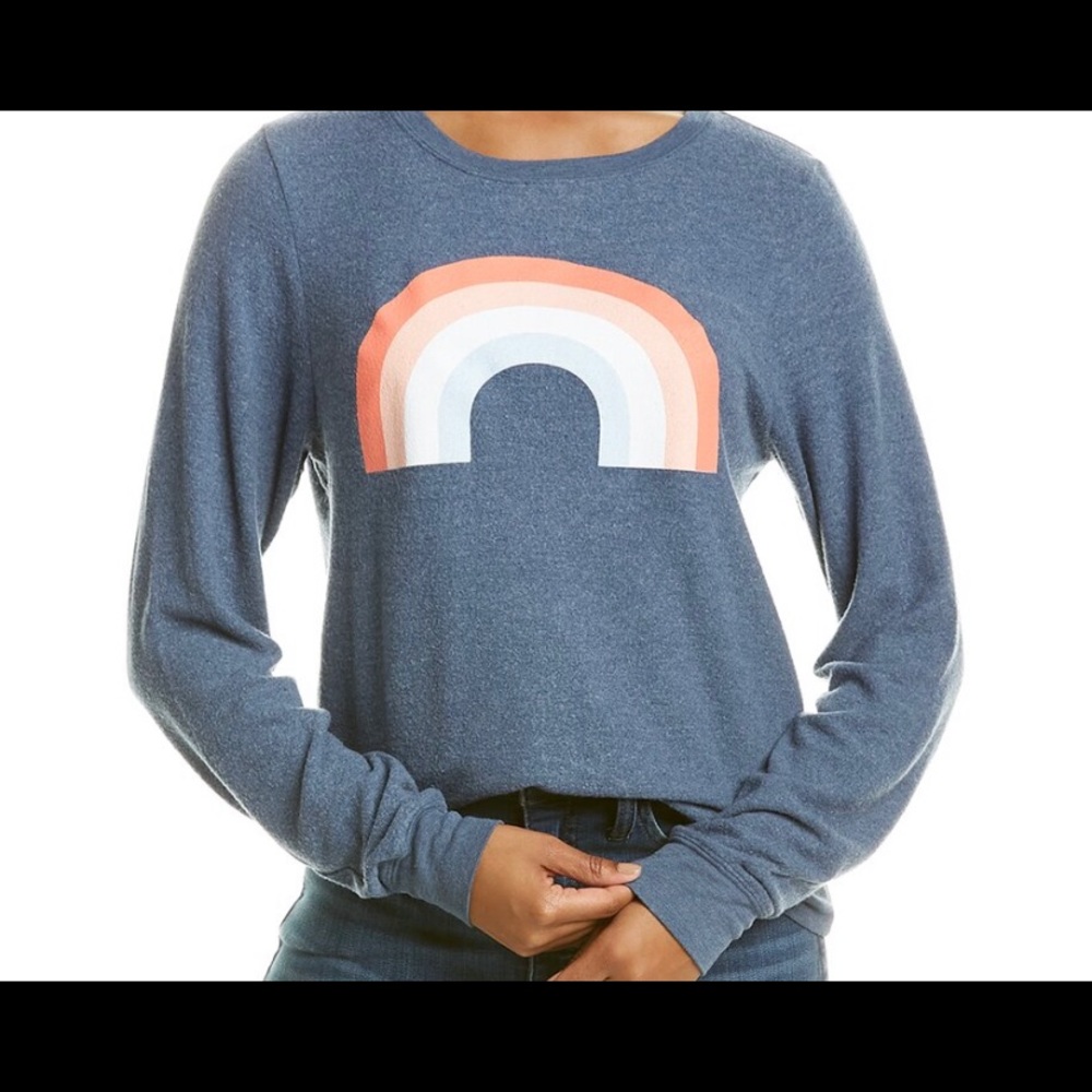 navy blue wildfox sweatshirt